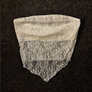 Shein Lace Women Tube Top